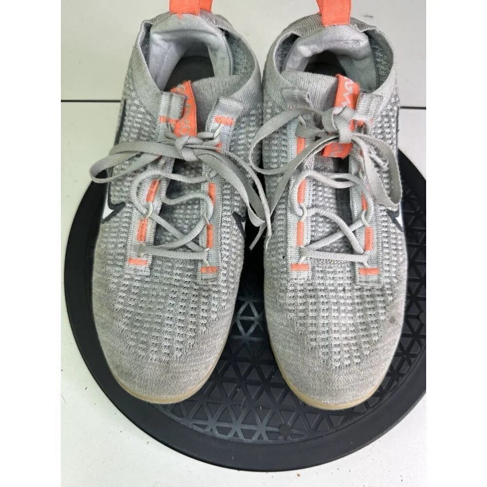 Nike Air Vapormax 2021 Flyknit GS Running Shoes DB1550 002 Sz 5.5y